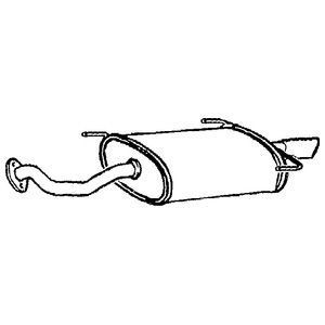 Klarius tail pipe with back - tail,