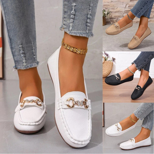 Ladies womens flats slip - ladies, on