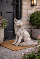 Rustic Sitting Fox Garden