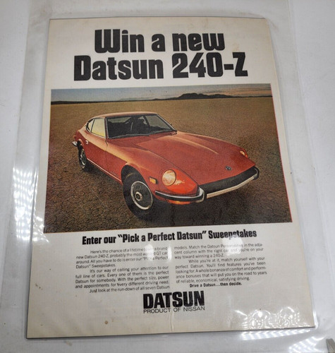 1971 datsun nissan - datsun, 240-z