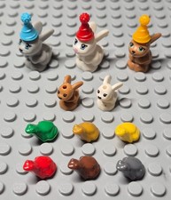 Lego Animal - Bunny, Frog -