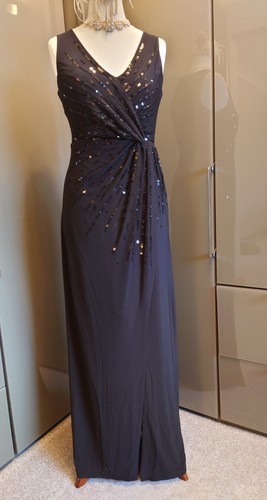 Monsoon black sequin long - monsoon,