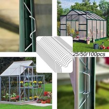 Accessories Living Outdoor Clips Greenhouse Glazing Choose Flower Planting