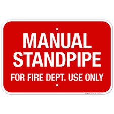 Manual Standpipe For Fire Dept