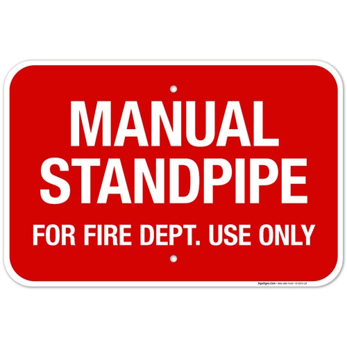 Manual standpipe for fire - manual,