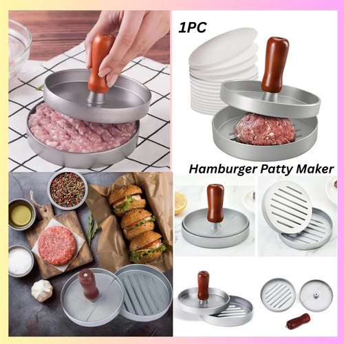 Burger press round - press,
