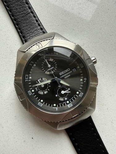 Seiko chronograph snd077 ref - seiko, (ref