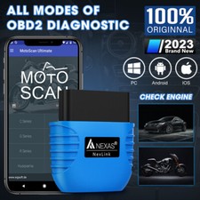 NEXAS Car Motorcycles Bluetooth OBD2 Scanner Full System Diagnostic Scan Tool