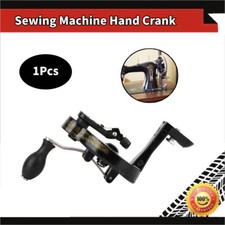 Metal Hand Crank Handcrank Handle For Singer Spoked Wheel Treadle Sewing Machine