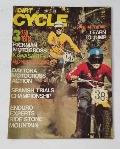July 1973 dirt cycle - july, 1973,
