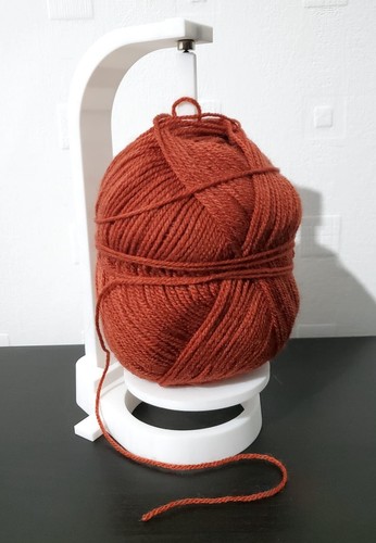 Crochet yarn holder - yarn,
