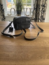 Lloyd Baker Black Leather Crossbody Bag NEW FREE POSTAGE