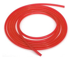 Nitro Glow RC Engine Flexible silicone fuel pipe tube - High Temp 1mtre Red