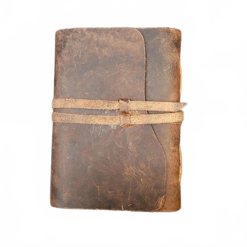 Vintage handmade 7x6 leather - vintage,