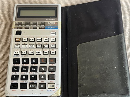Casio 3600p vintage - fx-3600p,