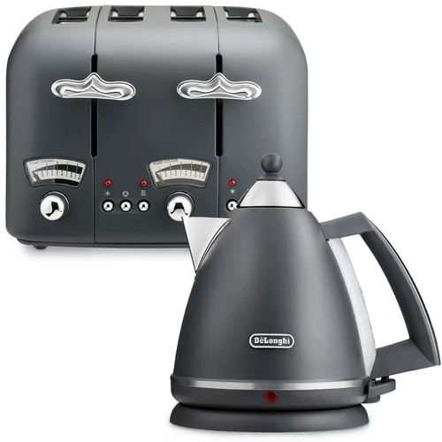 Delonghi argento flora kettle - argento,