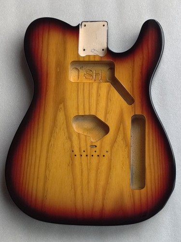 Tele guitar body ash spruce - guitar,