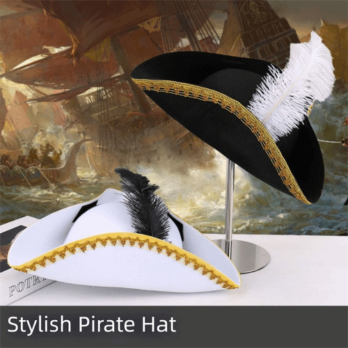 Pirate hat tricorn captain - tricorn,