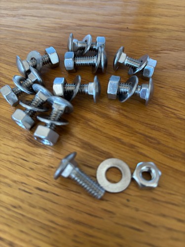 Wheelhorse carriage bolts - bolts, 5-