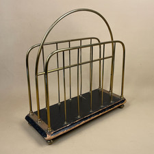 Vintage Metal Brass Magazine