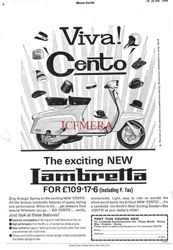 Lambretta 98cc cento - '98cc, cento'
