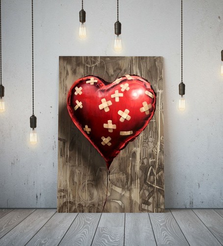 Banksy balloon heart girl - banksy,