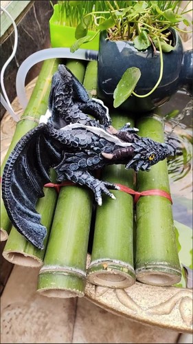 Dragon sculpture realistic - dragon,