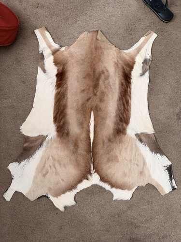 Real deer fur rug - real,