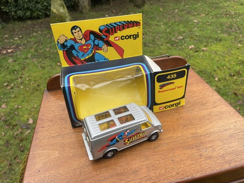 Corgi superman van 435 - superman,