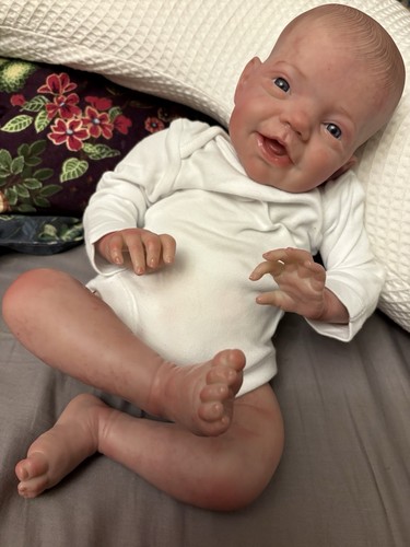 Reborn laughing baby girl - baby, doll