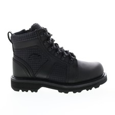 Harley-Davidson Hamlyn 5" Lace D84709 Womens Black Leather Motorcycle Boots 10