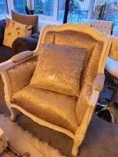 Armchair style french louis