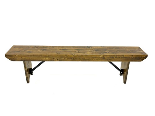 Rustic wooden benches - rustic,