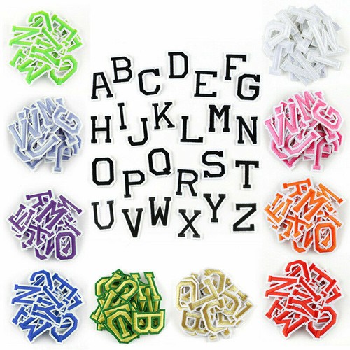 Iron sew alphabet - iron, on