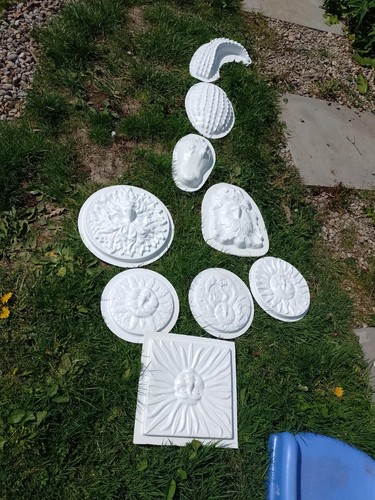 Concrete plastic garden - 7,