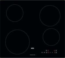 AEG IBX64200CB 3000 Series 60cm Built-In Induction Hob 4 Zone Black Glass