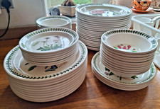 Vintage Portmeirion Botanic Garden - Dinner Plates 27cm Diameter