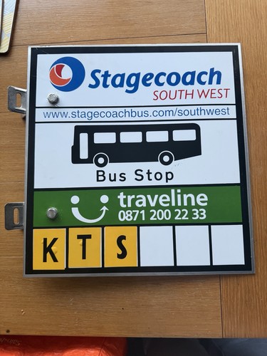 Stagecoach south west bus stop - west,