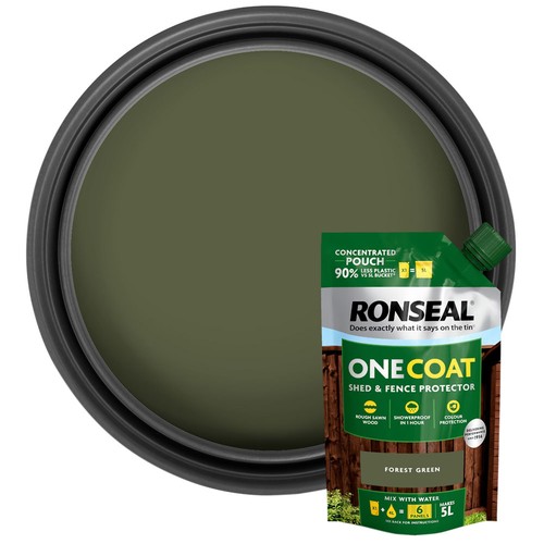 Ronseal one coat shed fence - one,