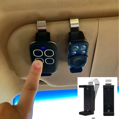 Car sun visor - holder, gate
