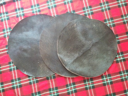 Drum head goat - drum, hair
