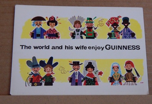 Postcard advertising the - the, world