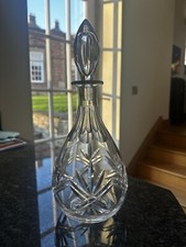 Thomas WEBB Crystal - LONDON Cut - Decanter / Decanters - 12" (1st)