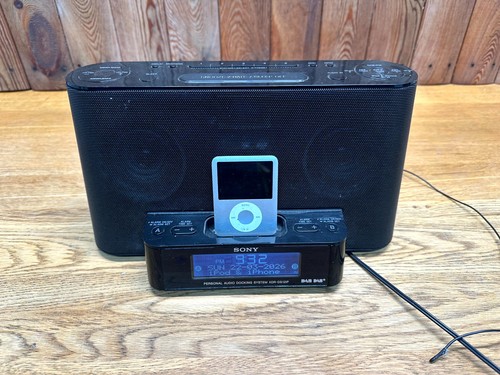 Sony xdr ds12ip - sony, docking