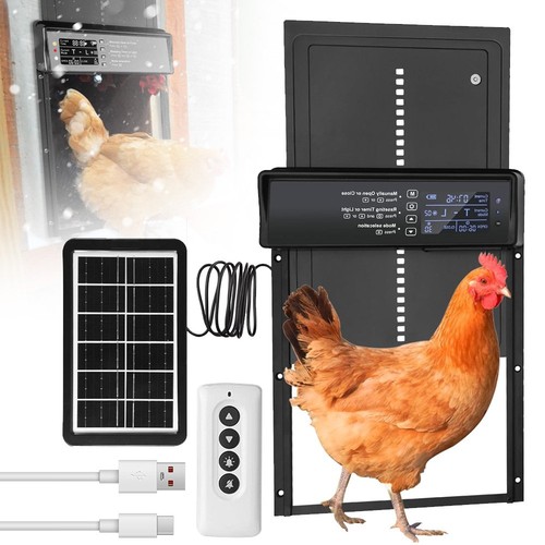 Automatic chicken coop door - automatic,