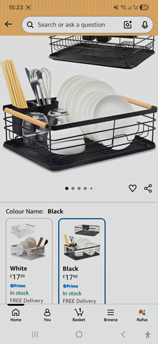 Black metal beech dish - metal,
