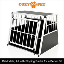 Aluminium Car Dog Cage Cozy