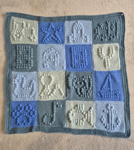 Handmade crochet blue - crochet, baby