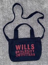 JACK WILLS NAVY CANVAS RED