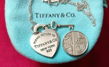 SILVER TIFFANY & CO HEART &